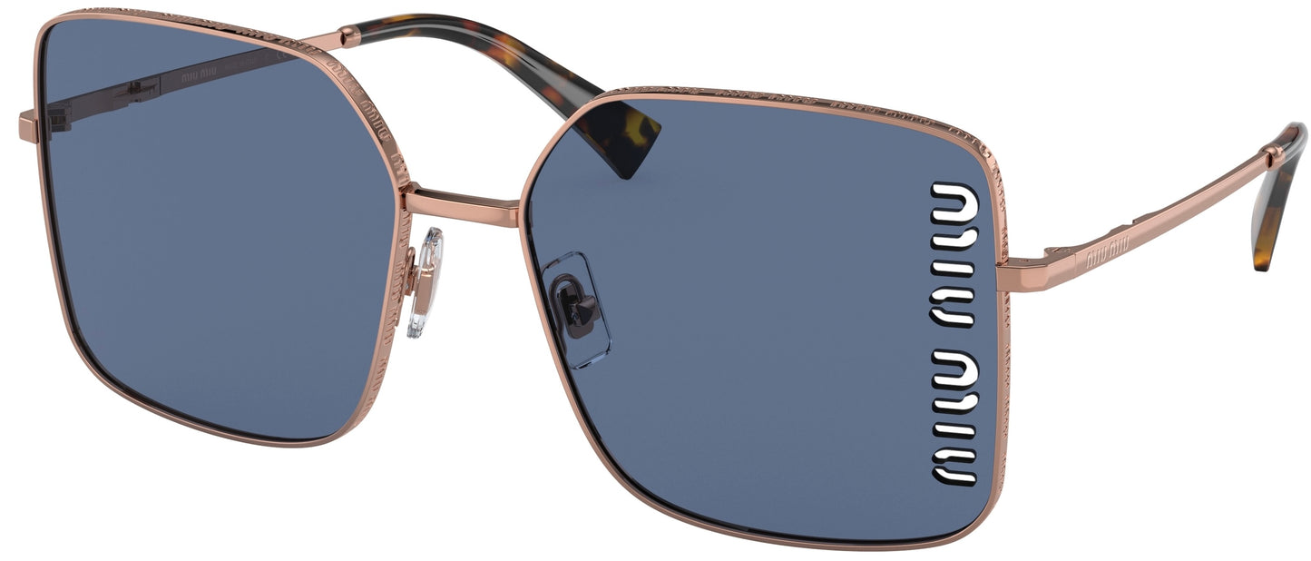 Miu Miu - Square Blue Rose Gold