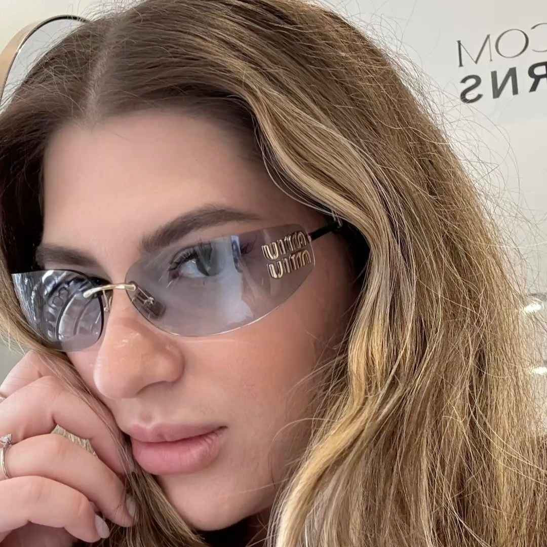 Miu Miu - Runway Rimless Grey