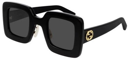 Gucci - Gg0780S 005 Flat Square Black