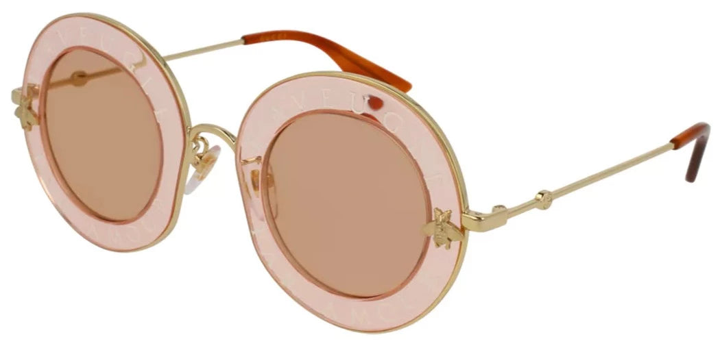 Gucci - GG0113s 004 Round L'aveugle Par Amour