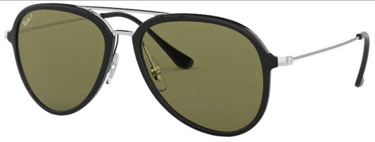 Ray Ban - Aviador Negro Highstreet Polarizado