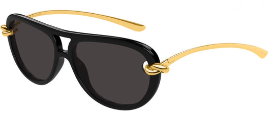 Bottega Veneta - Pilot Black Gold