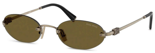 Miu Miu - Oval Brown