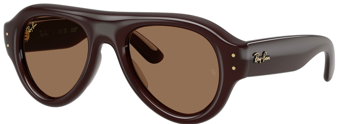 Ray Ban - RB4925 Aviator Puffer Brown