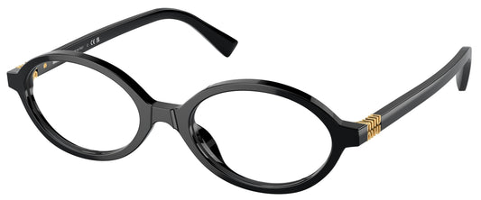 Miu Miu - Oval Frames Black