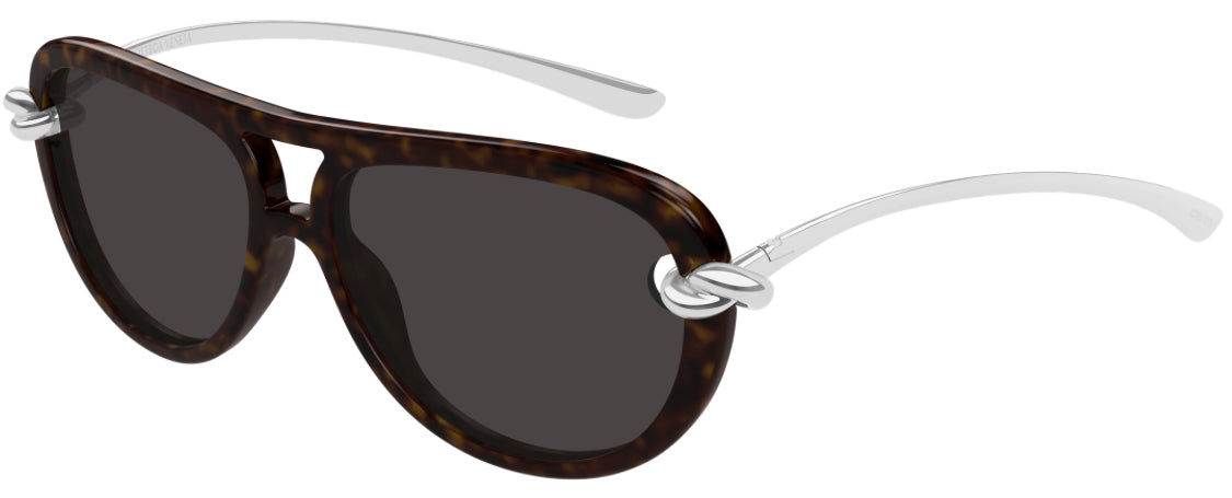 Bottega Veneta - BV1418S Carey Silver