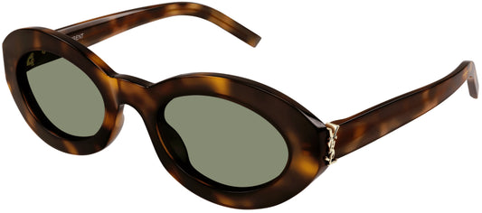 Saint Laurent - Oval Carey Grey