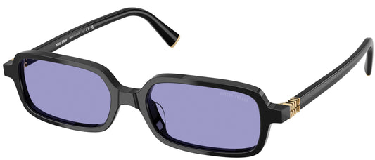 Miu Miu - Rectangle Black Violet