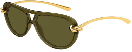 Bottega Veneta - Pilot Olive Gold