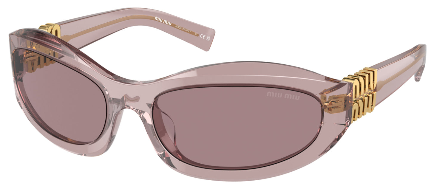 Miu Miu - MU14ZS Mauve Transparente