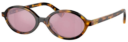 Miu Miu - Oval Pink Tortoise