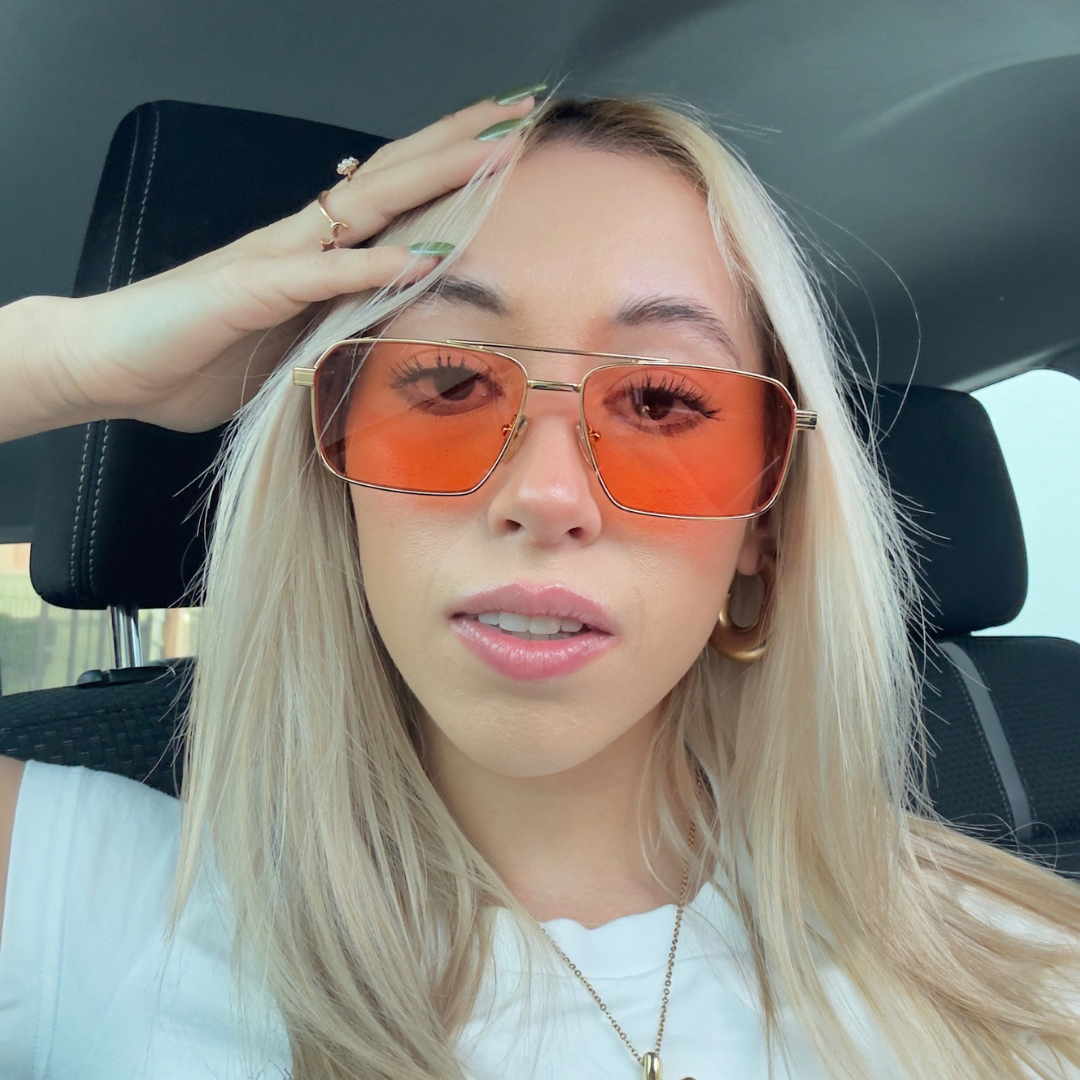 Prada - PRA57S Gold Orange