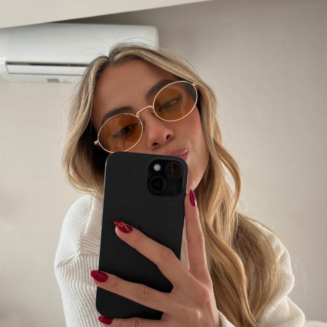 Prada - SPR65Z  Pale Gold/Orange