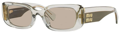 Miu Miu - Rectangle Juta/Light Brown