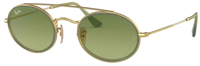 Ray Ban - Oval Double Bridge Verde