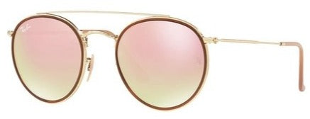 Ray Ban - Round Double Bridge Rosa Espejo