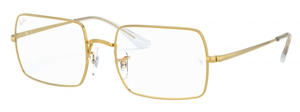 Ray Ban - Rectangle Oftálmico Dorado