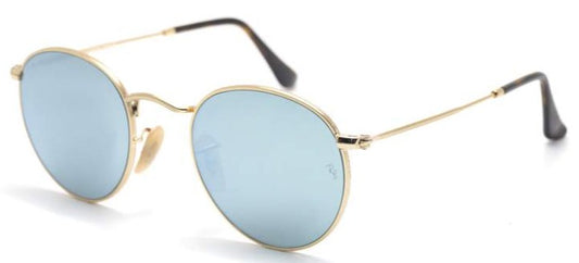 Ray Ban - Round Metal Plata