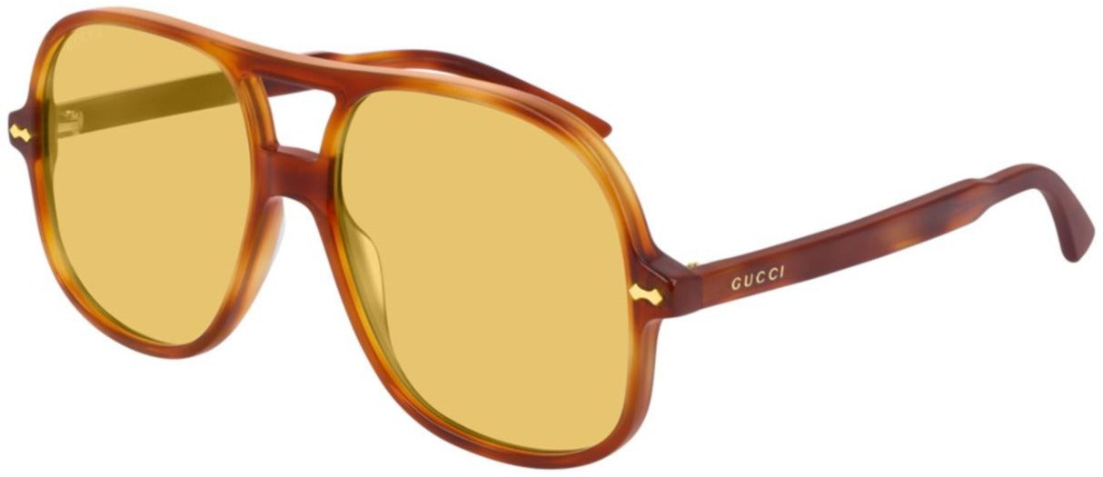 Gucci - GG0706S Square Amarillo