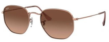 Ray Ban - Hexagonal Bronce