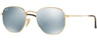 Ray Ban - Hexagonal Plata