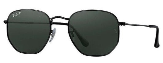 Ray Ban - Hexagonal Negro Polarizado